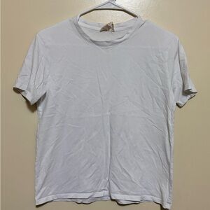 Sezane White Short Sleeve Tee